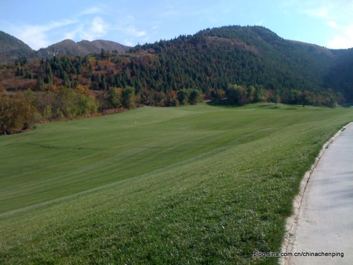 渔阳高尔夫球场及渔阳滑雪场探密iphone拍摄