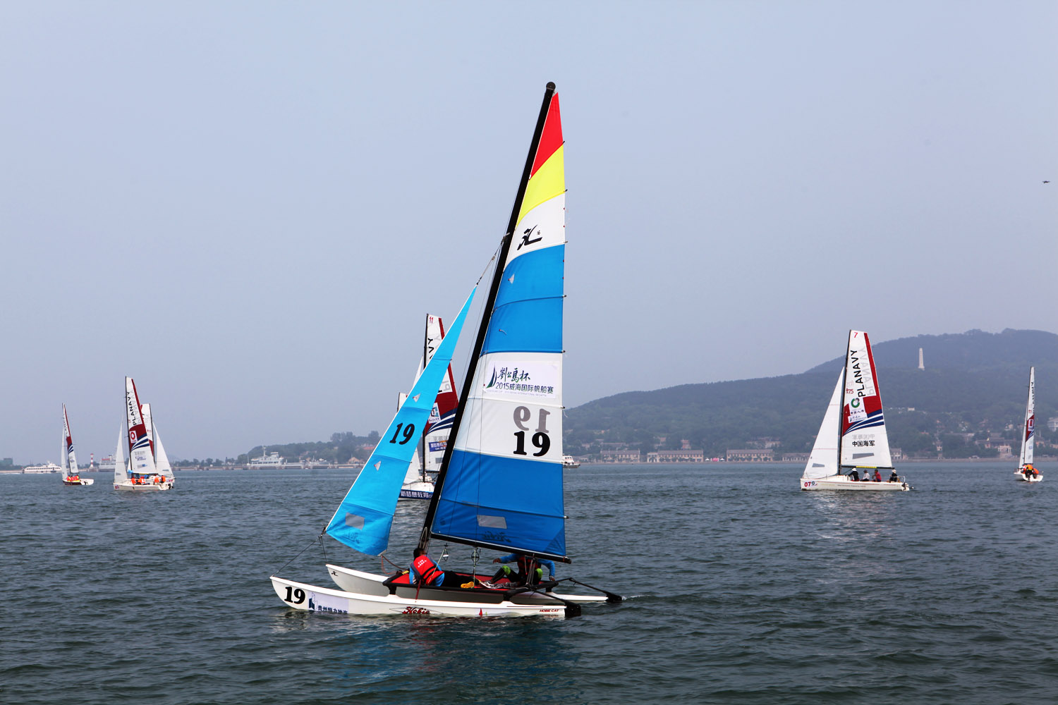 2015威海国际帆船赛精彩瞬间