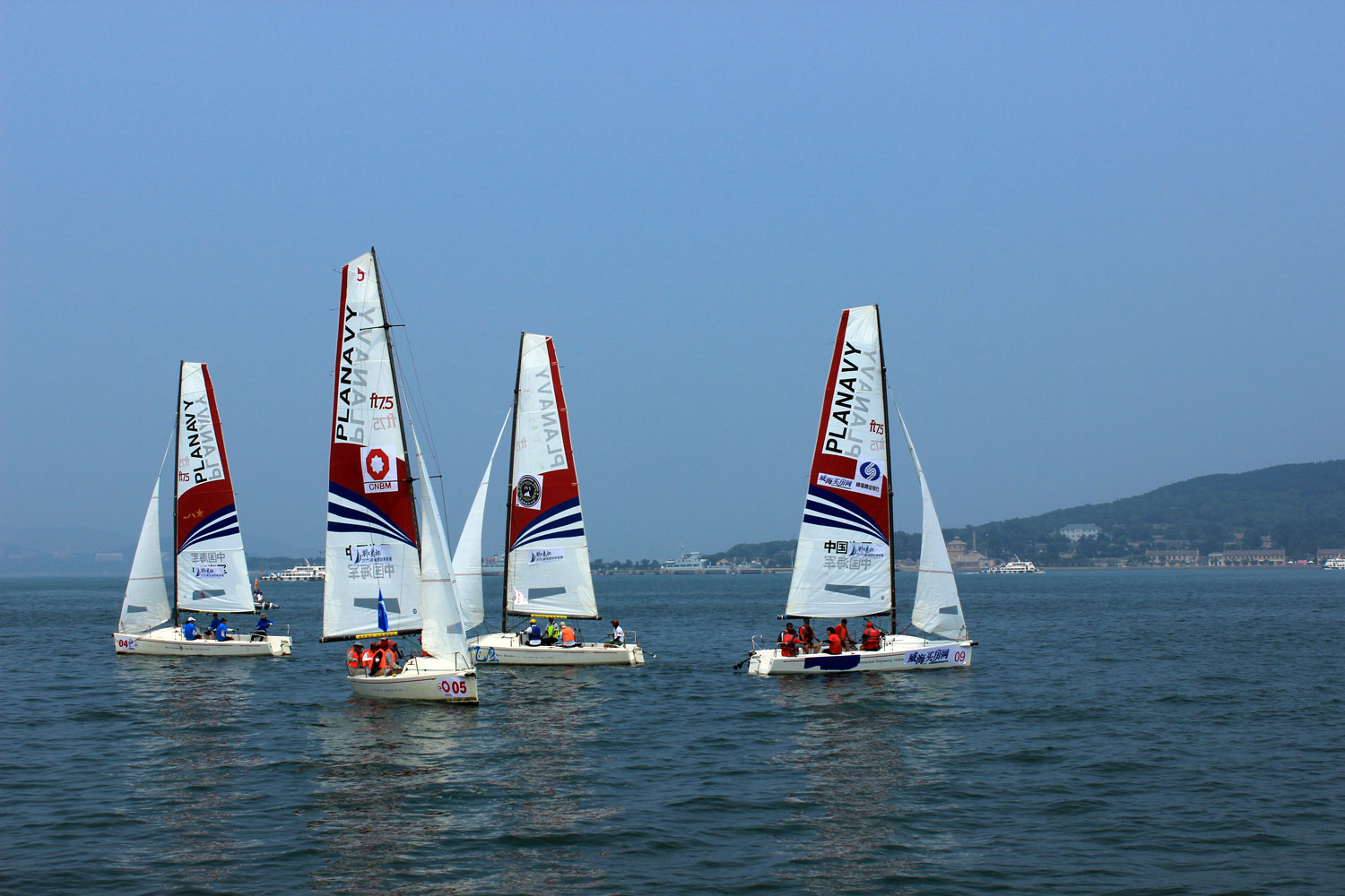 2015威海国际帆船赛精彩瞬间