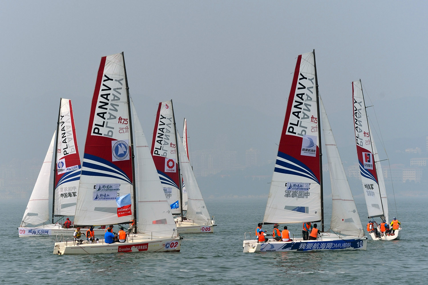 2015威海国际帆船赛精彩瞬间