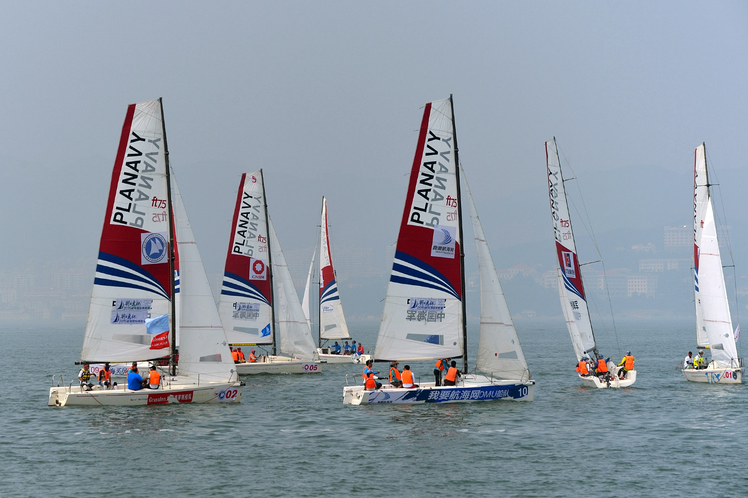 2015威海国际帆船赛精彩瞬间