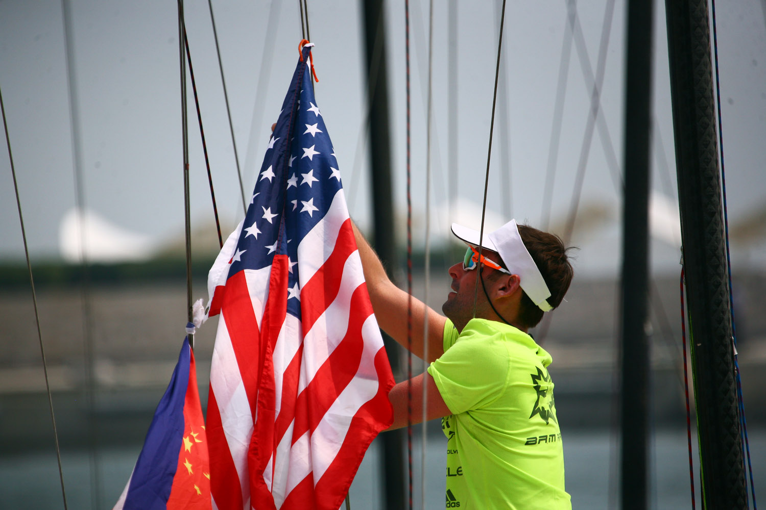 2015威海国际帆船赛人物照片