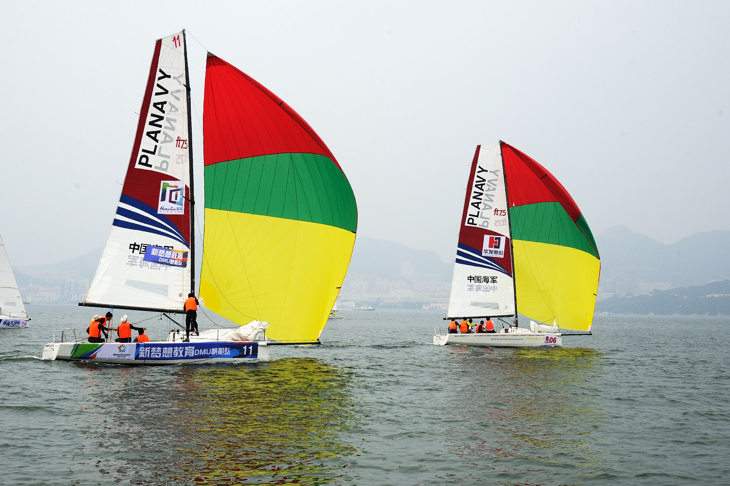2015威海国际帆船赛精彩瞬间