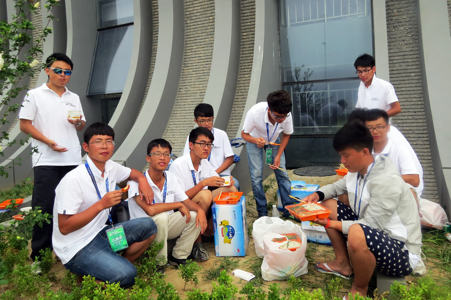 2015威海国际帆船赛人物照片