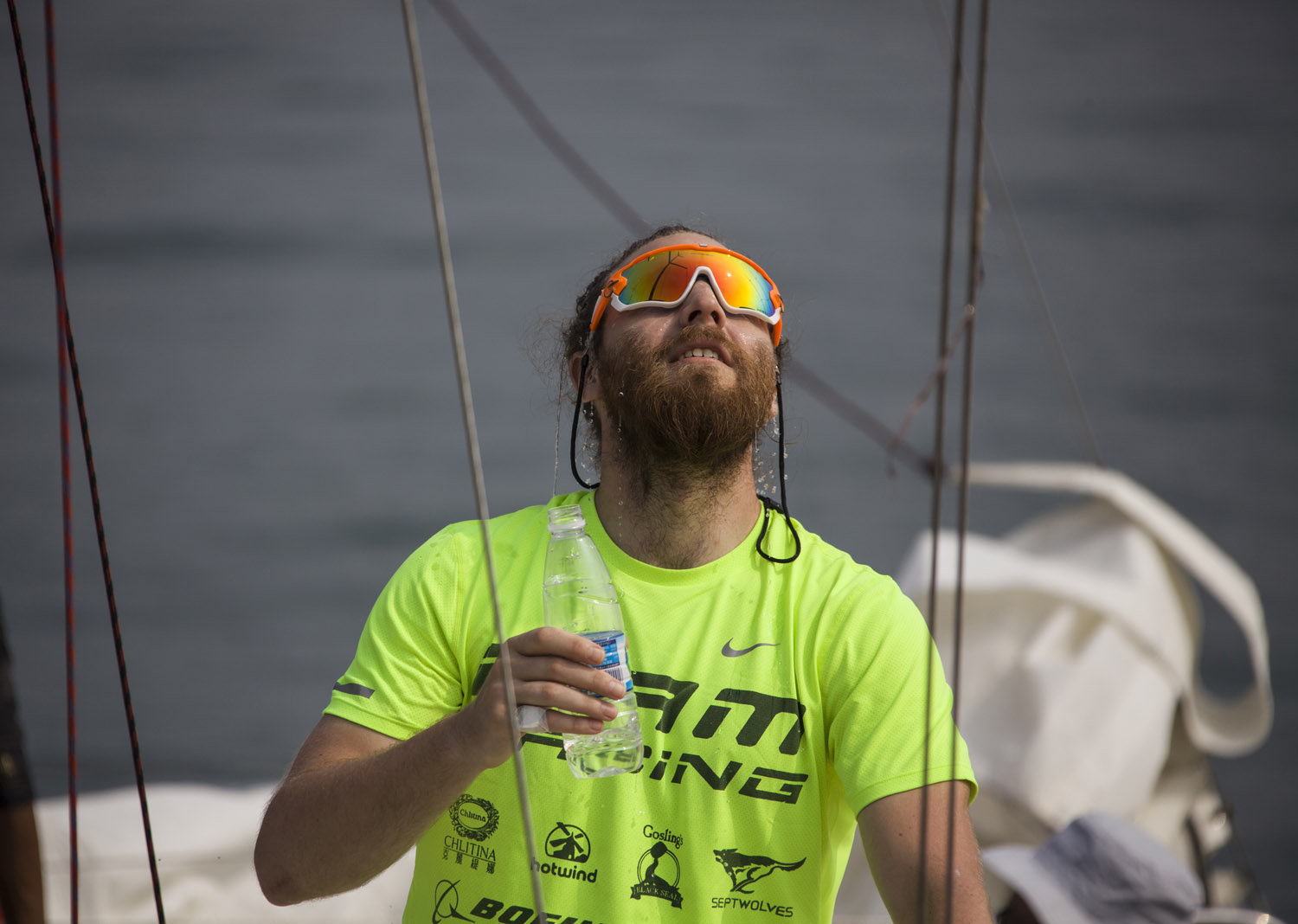 2015威海国际帆船赛人物照片