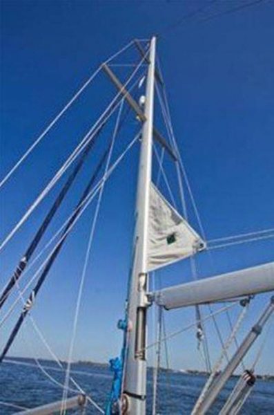 潜谈巡航船——帆、索具和桅杆