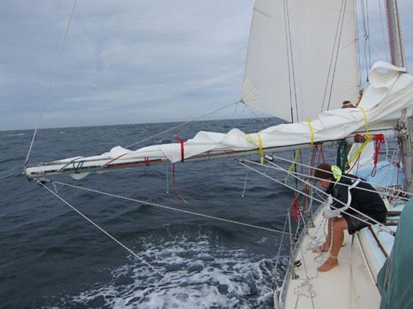 潜谈巡航船——帆、索具和桅杆