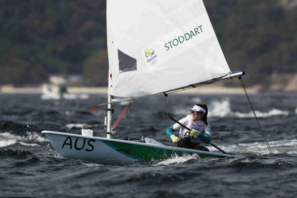 里约奥运：帆船女子激光雷迪尔，徐莉佳暂列第一