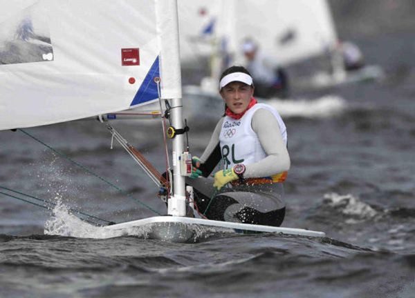 里约奥运：帆船女子激光雷迪尔，徐莉佳暂列第一
