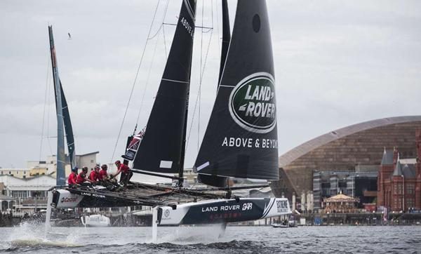 卡迪夫站首日比赛,20节大风考验极限勇士