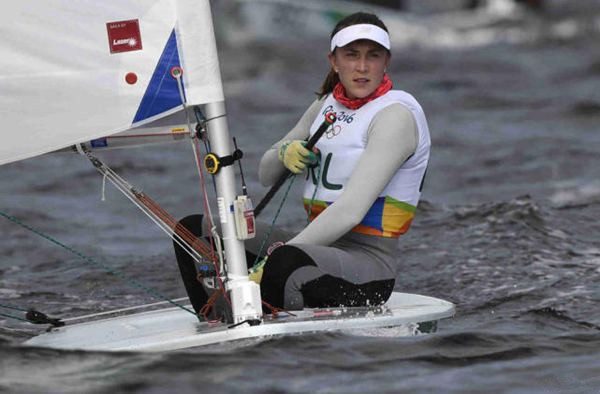 里约奥运：帆船女子激光雷迪尔，徐莉佳暂列第一