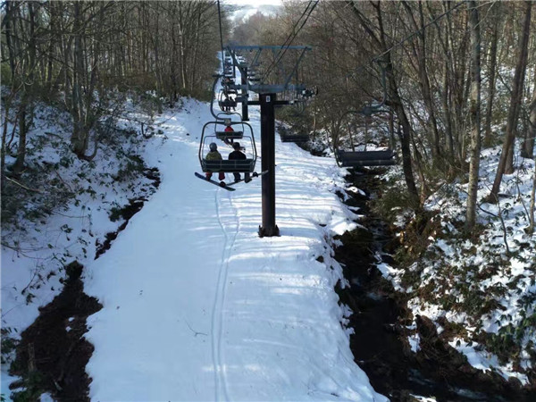 汗滴伞下土安比高原和下仓的滑雪体验D3