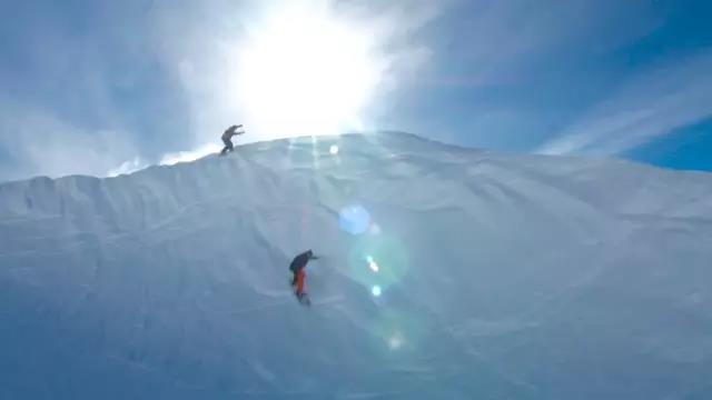 美国光棍山滑雪体验