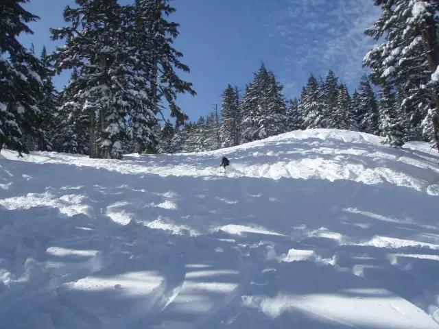 美国光棍山滑雪体验