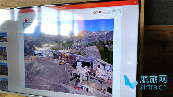 Crans Montana雪场餐厅午餐