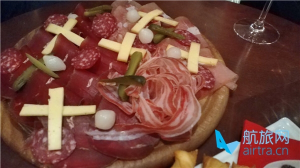 Crans Montana酒店晚餐