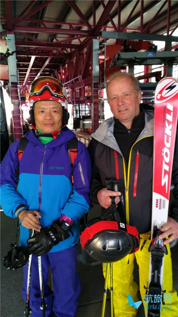 Crans Montana专场晨滑