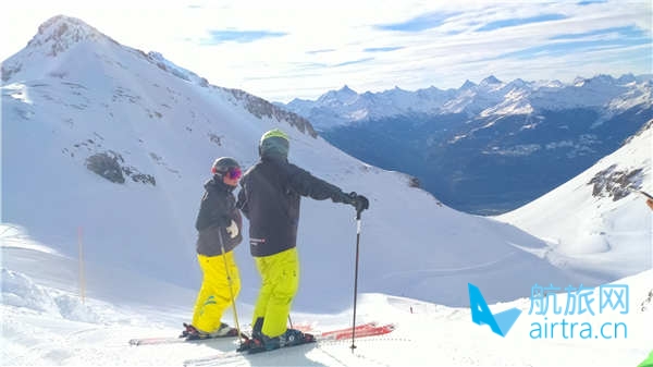 Crans Montana专场晨滑