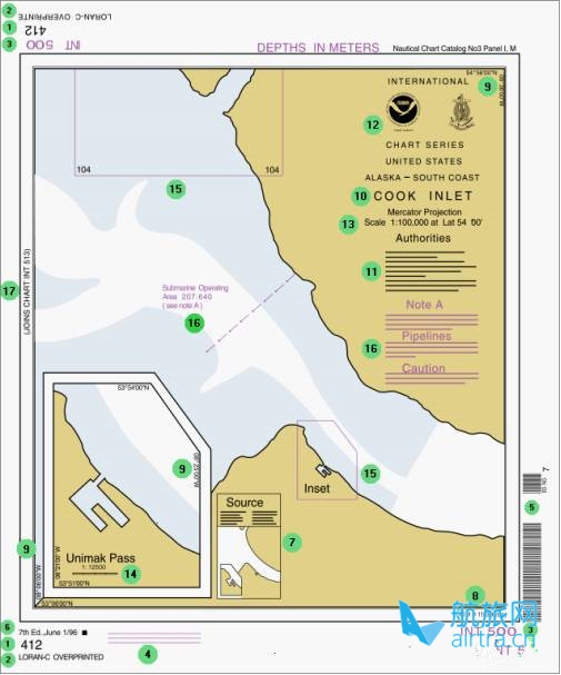 【学航海】别说你看得懂海图，不信请看！