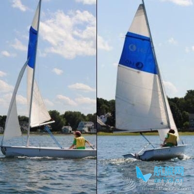 学习驾驶小型帆船