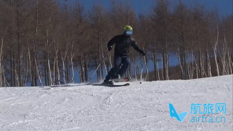 王晓飞滑雪教学——EASY SKI（10）单脚内刃转弯