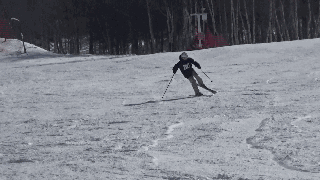 王晓飞滑雪教学——EASY SKI(11)单脚外刃转弯