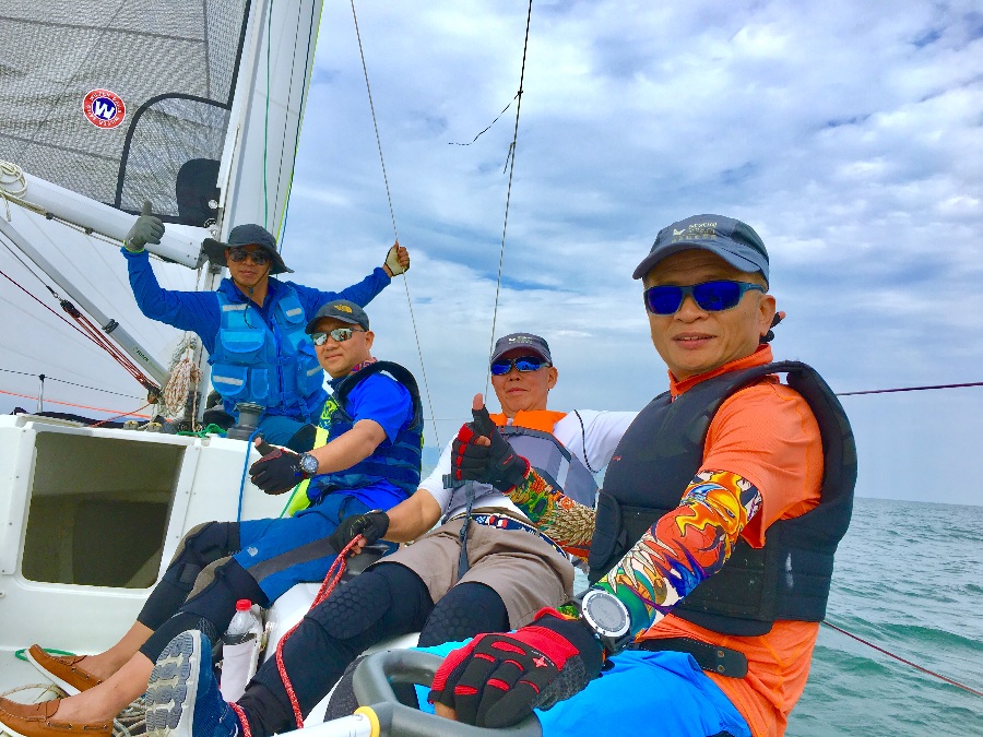 53+,航旅网队扬帆CCOR帆船赛!