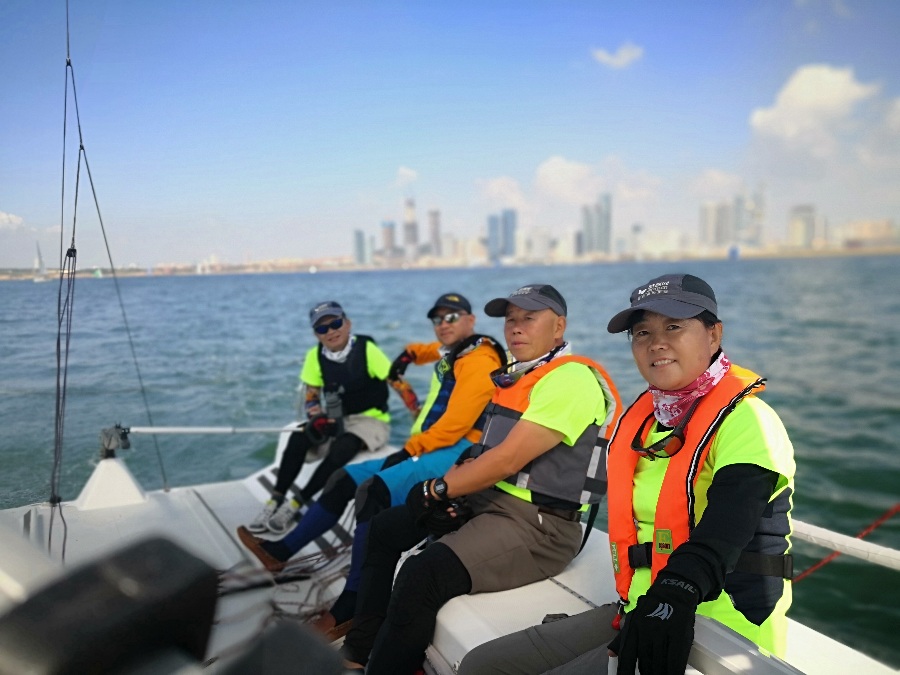 53+,航旅网队扬帆CCOR帆船赛!