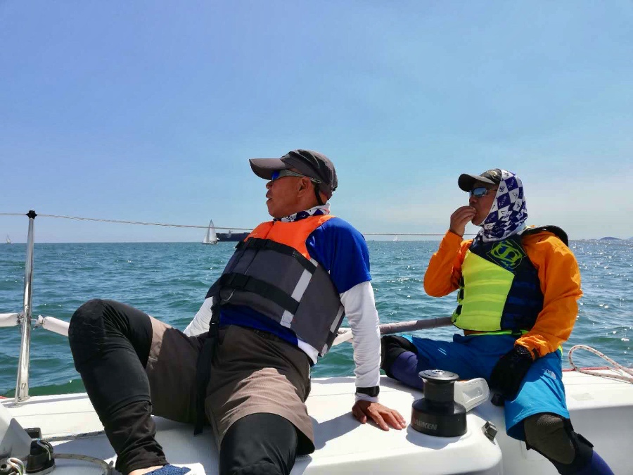 53+,航旅网队扬帆CCOR帆船赛!