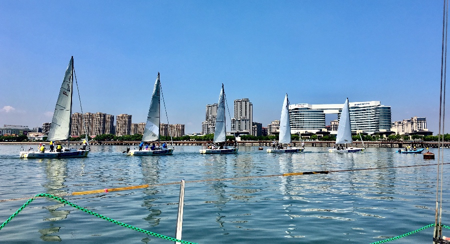 从0到1,中运集团航旅网队五缘湾扬帆追梦