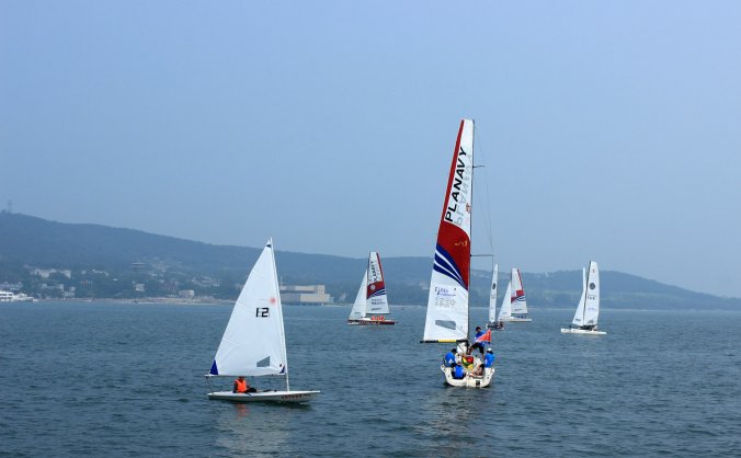 2015威海国际帆船赛精彩瞬间