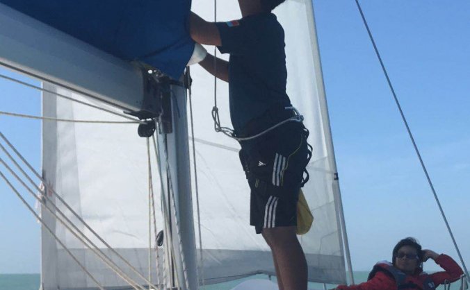 2017海疆万里行——P1航段升帆好能手