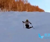 王晓飞滑雪教学——EASY SKI(16)双板综合运用【1】不平整地形