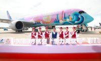南航十五运会主题彩绘飞机“活力湾区号”今日起飞